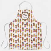 Fun PopsiclePattern, persoonlijk Schort (Voorkant)