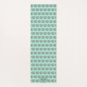 Fun Pretzel thema dubbele kant lila / bord blauwgr Yogamat (Achterkant)