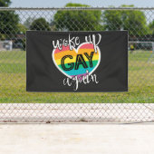 Fun pride maand lgbt werd weer homo spandoek (Insitu)