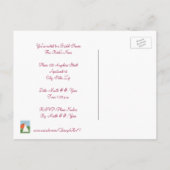 Fun Princess Bruids Douche Uitnodigingen Briefkaar (Achterkant)