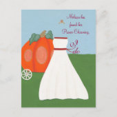 Fun Princess Bruids Douche Uitnodigingen Briefkaar (Voorkant)