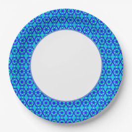 Fun Prints Blue Dinnerware Papieren Bordje