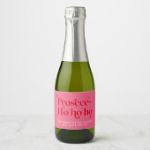 Fun Prosecco - Etiket voor kerstwijn op maat (Voorkant)