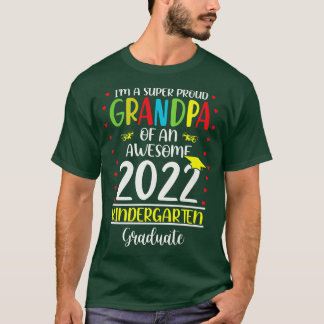 Fun Proud Grandpa of an Geweldige Kindergarten 202 T-shirt