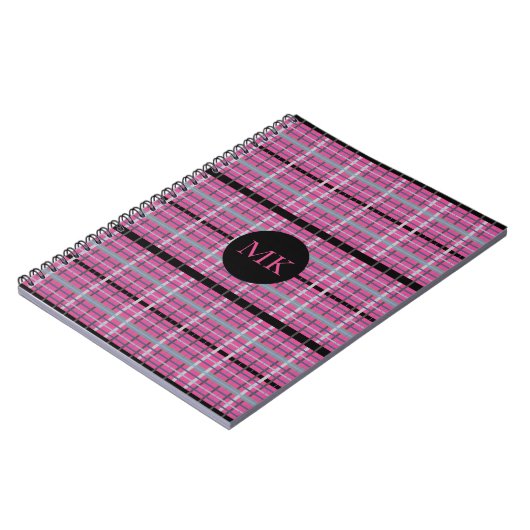 Fun Pset Monogrammed Notitieboek (Linkerzijde)