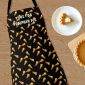 Fun Pumpkin Pie Pattern Thanksgiving Schort