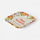 Fun Pumpkin-Thanksgiving Bord binnenpapier (Gebogen)