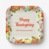 Fun Pumpkin-Thanksgiving Bord binnenpapier (Voorkant)