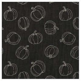 Fun Pumpkins Charcoal Stof