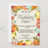 Fun Pumpkins Thanksgiving Kaart (Voorkant)