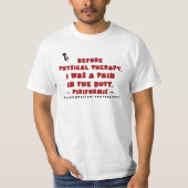 Fun Pun PTees (Piriformis) T-shirt (Voorkant)