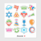 Fun Purim Stickers (Vel)