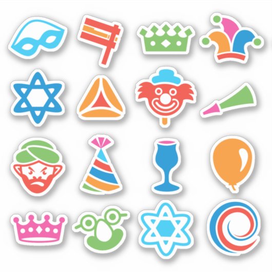 Fun Purim Stickers (Voorkant)