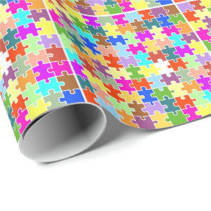 Fun Puzzle Cadeaupapier