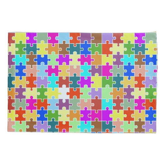 Fun Puzzle Kussensloop (Achterkant)