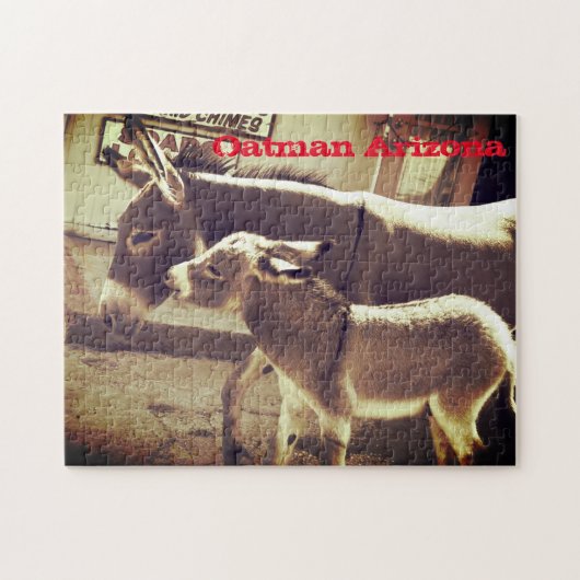 Fun Puzzle met Donkeys Legpuzzel (Horizontaal)