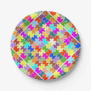 Fun Puzzle Papieren Bordje