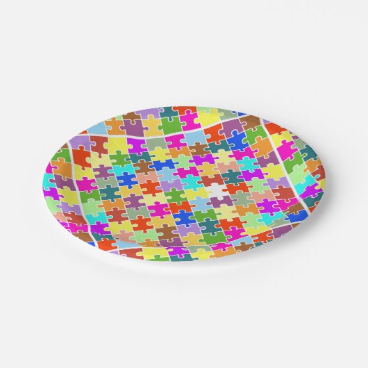 Fun Puzzle Papieren Bordje (Gekanteld)