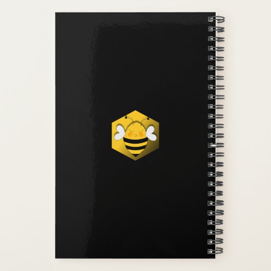 Fun Queen Bee  geïnspireerd door Modern Aangepast Planner (Achterkant)