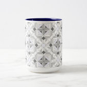 Fun Quilt 2 - Patterned Coffee Mok (Center)