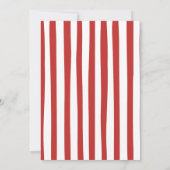 Fun Quirky Dog Christmas Pawty Kaart (Achterkant)