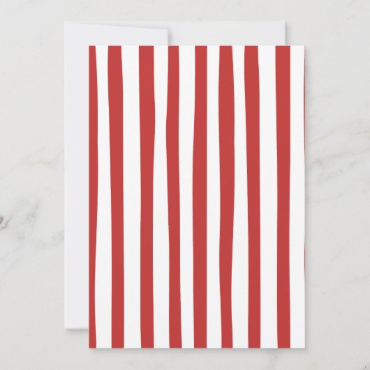 Fun Quirky Dog Christmas Pawty Kaart (Achterkant)