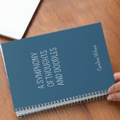 Fun Quote Blauwgroen Beste Grappige Gift Minimalis Notitieboek