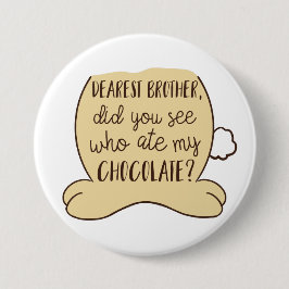 Fun Quote Easter Humor Bunny Butt Cottontail Ronde Button 7,6 Cm