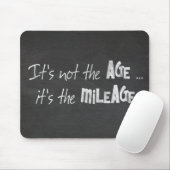 Fun Quote op zwart Chalkboard Muismat (Met muis)