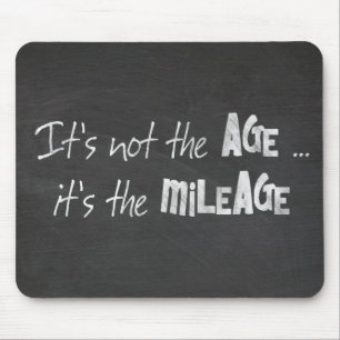 Fun Quote op zwart Chalkboard Muismat