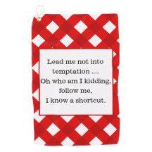 Fun Quote Red Gingham Modern