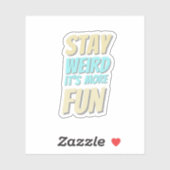 Fun Quote Sticker (Vel)
