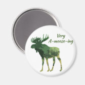 Fun Quote vind dit vloeiende gans Magneet (Voorkant / Achterkant)