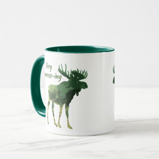 Fun Quote vind dit vloeiende gans Mok (Voorkant links)