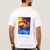 Fun Quote voor Moms T-shirt (Achterkant)