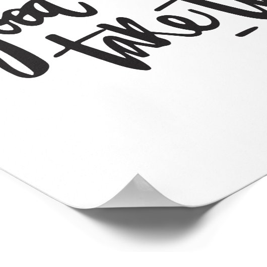 Fun Quote Wall Art Good Dot tijd Poster (Hoek)