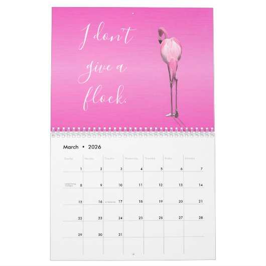 Fun Quotes 2023 Modern Chic Kalender (Mar 2026)