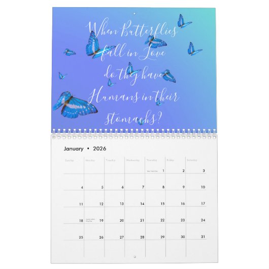 Fun Quotes 2023 Modern Chic Personal Kalender (Jan 2026)