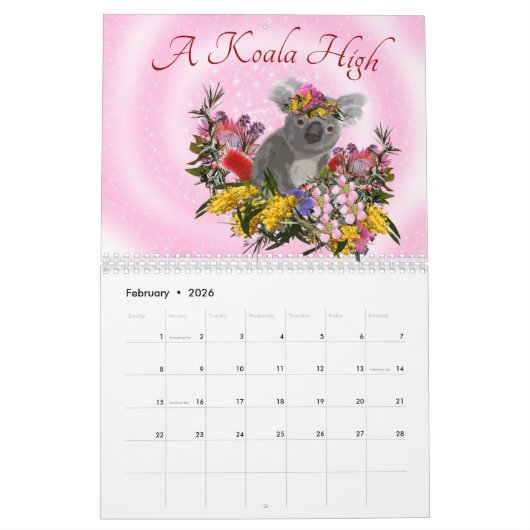 Fun Quotes 2023 Moderne grafische persoonlijke age Kalender (Feb 2026)