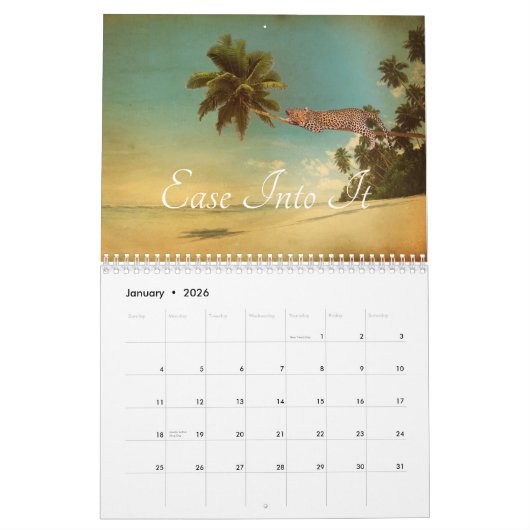 Fun Quotes 2023 Moderne grafische persoonlijke age Kalender (Jan 2026)