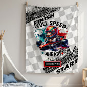 Fun Racing Blanket Formula 1 Boy Verjaardag Fleece Deken