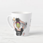 Fun Rad Mam's Day Off Latte Mok (Linkerhoek)