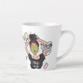 Fun Rad Mam's Day Off Latte Mok (Rechts)