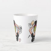 Fun Rad Mam's Day Off Latte Mok (Voorkant)