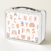 Fun Rainbow Alphabet Pattern (Achterkant)