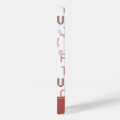 Fun Rainbow Alphabet Pattern Case-Mate iPhone Case (Achterkant / Links)