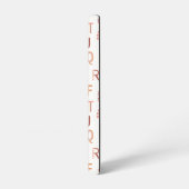 Fun Rainbow Alphabet Pattern Samsung Galaxy Hoesje (Linkerkant)