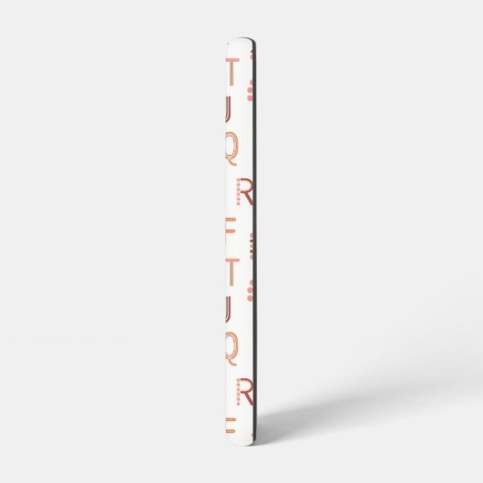 Fun Rainbow Alphabet Pattern Samsung Galaxy Hoesje (Linkerkant)