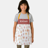 Fun Rainbow Alphabet Pattern Schort (Insitu)