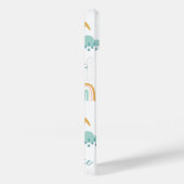 Fun Rainbow & Rain Cloud Pattern Case-Mate iPhone Case (Achterkant / Rechts)